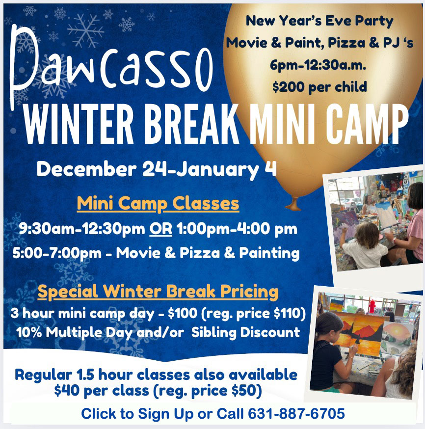 Winter Break Art Camp